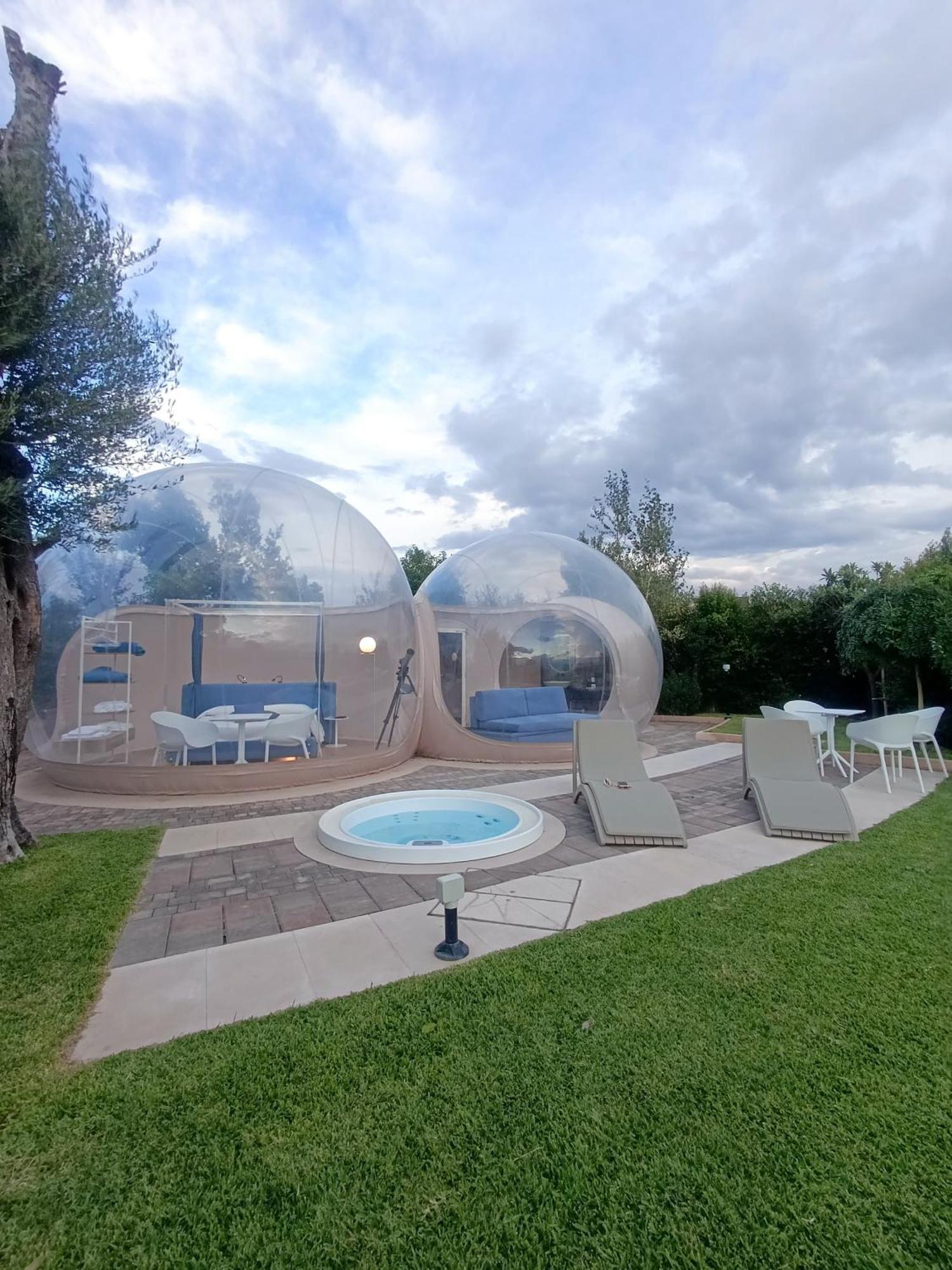 Tenuta Danesi - Camere - Appartamenti - Bubble Room Matera Dış mekan fotoğraf